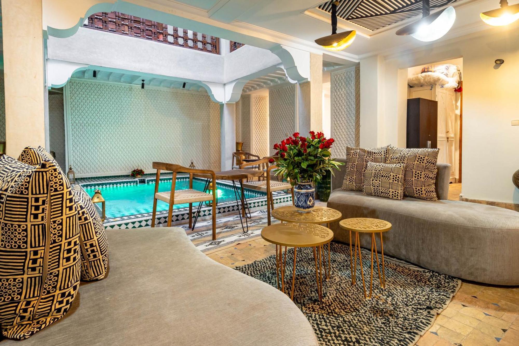 Riad La Croix Berbere Deluxe Marrakesh Exterior foto
