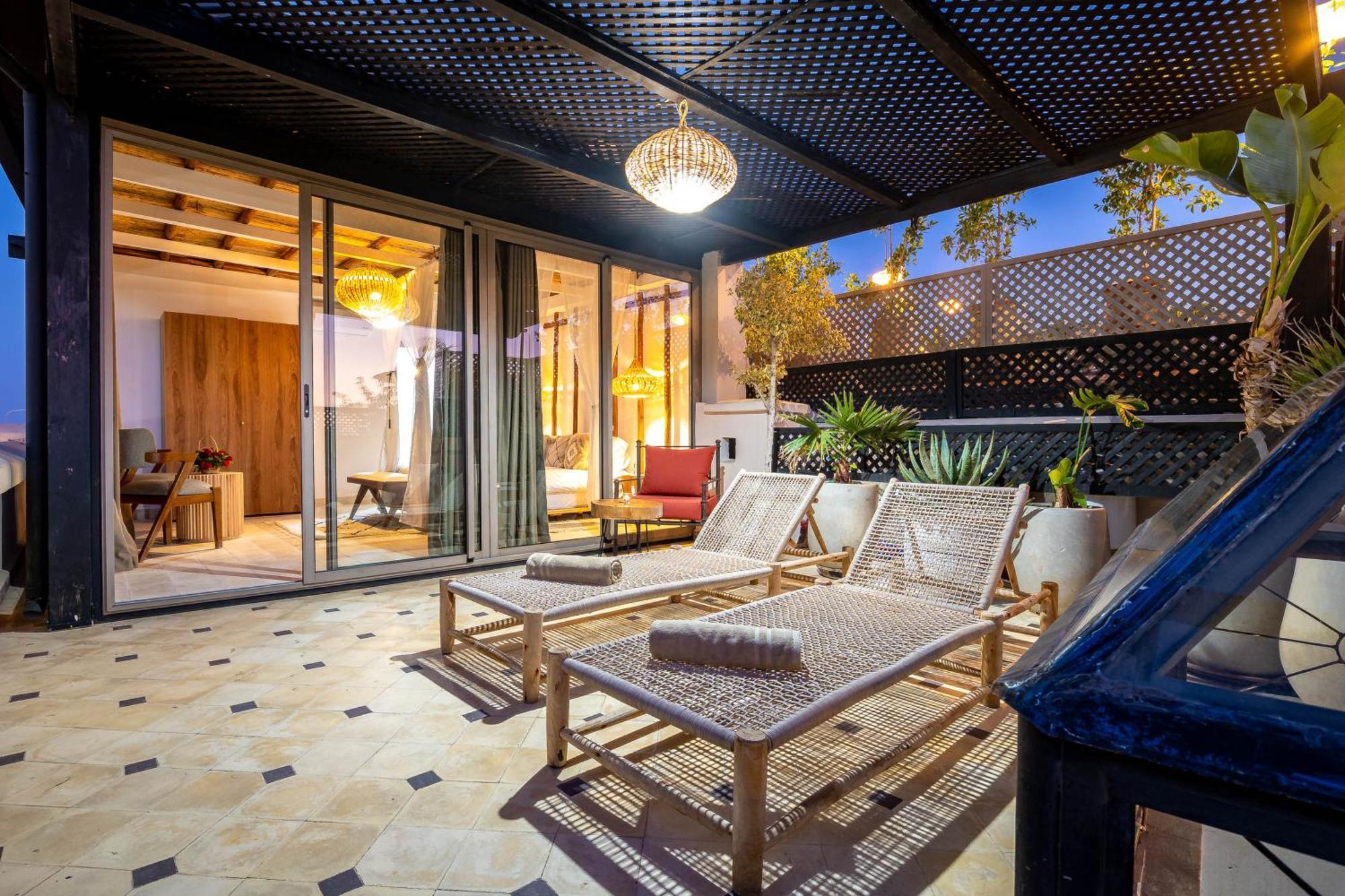 Riad La Croix Berbere Deluxe Marrakesh Exterior foto