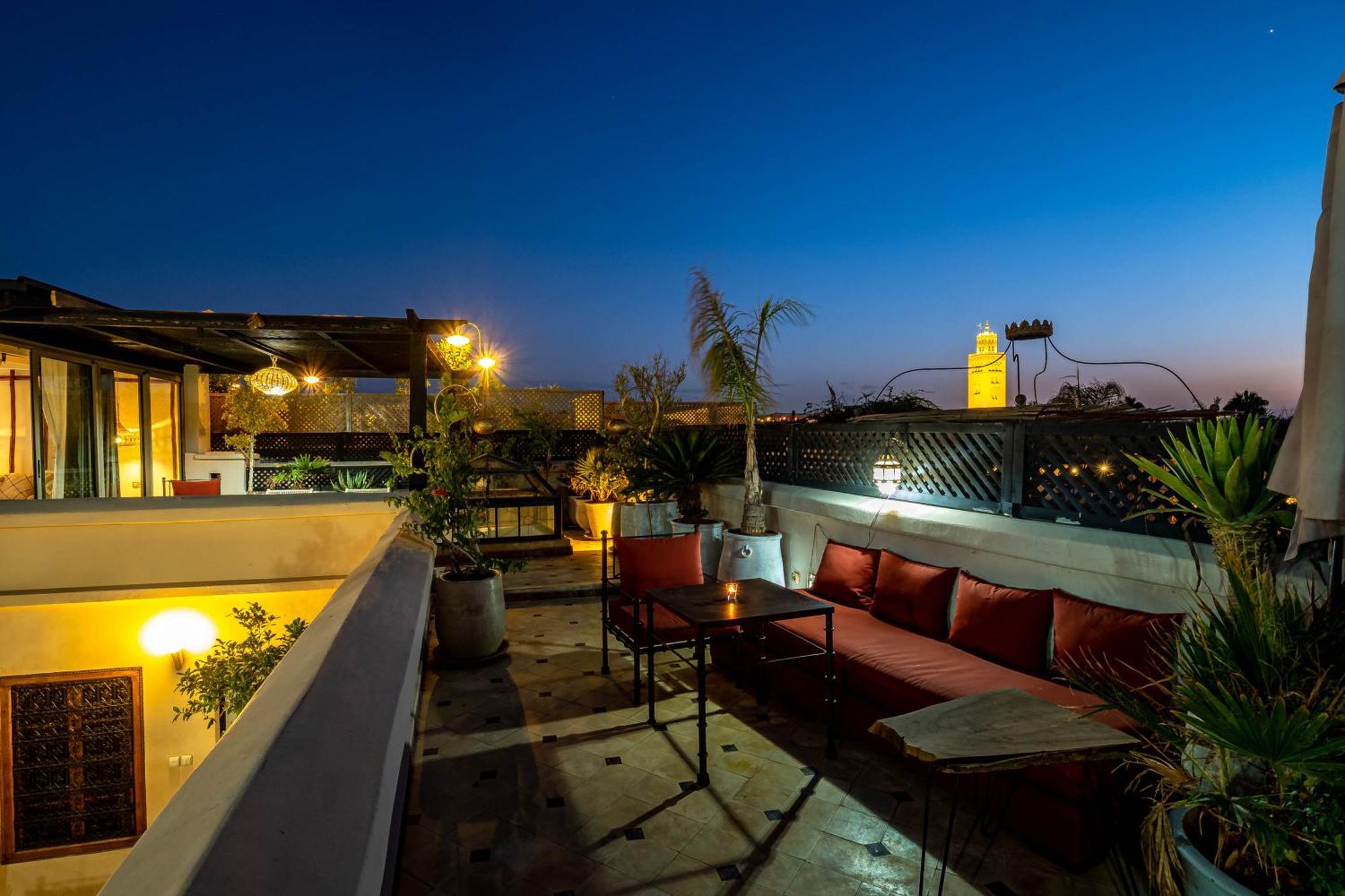 Riad La Croix Berbere Deluxe Marrakesh Exterior foto